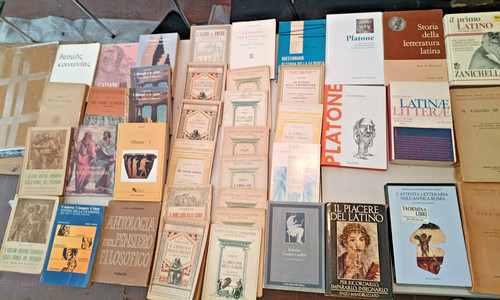 Lotto libri latini greci - libri,