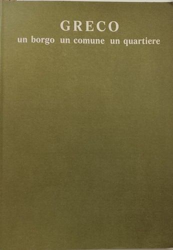Libro greco un borgo - libro, :