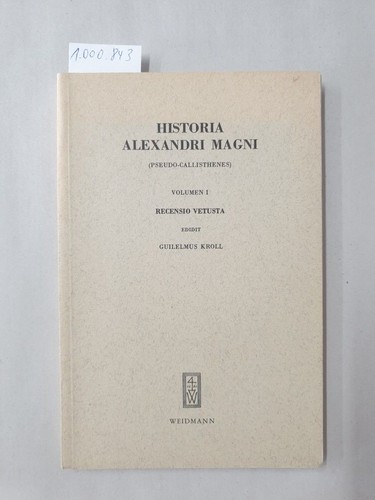 Historia alexandri magni - historia,
