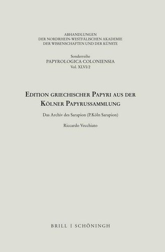 Edition griechischer papyri - edition,