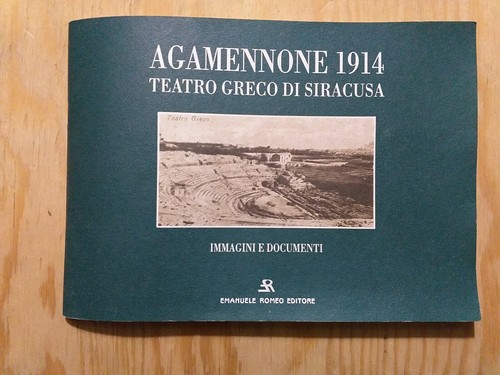 Libro agamennone 1914 teatro - 1914,