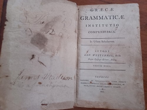Graecae grammaticae institutio - graecae,