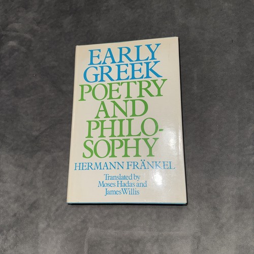 Early greek poetry and - poetry,