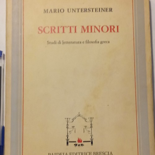 Libro scritti minori studi - libro, di