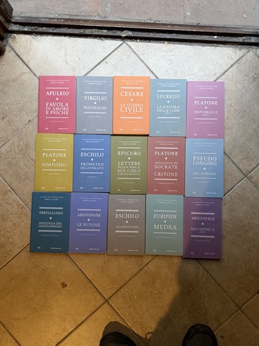 Lotto libri classici greci - , e