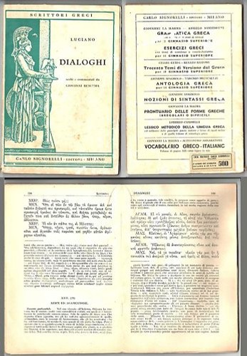 Libro dialoghi luciano - libro, i